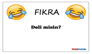 Deli misin? Fıkrası