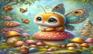 Küçük Kelebeğin Büyük Macerası Masalı