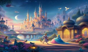 Külkedisi ve Prens Ali’nin Büyülü Şehri Masalı