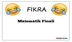Matematik Finali Fıkrası