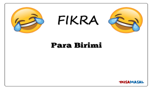 Para Birimi Fıkrası