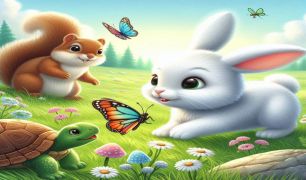 Şakacı Tavşan ve Sevimli Komşuları Masalı