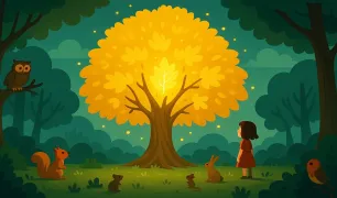 Altın Yapraklı Ağaç Masalı