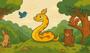 Hırslı Yılan Masalı