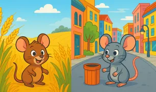Tarla Faresi ile Şehir Faresi Masalı