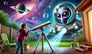 Hakan ile Uzayda Gizemli Kristal Masalı