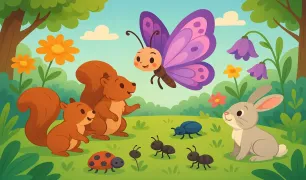 Yardımsever Kelebek Masalı