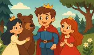 Karbeyaz ile Kırmızıgül Masalı