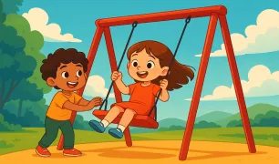 Kırmızı Salıncak Masalı