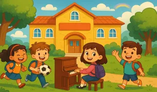 Neşeli Okul Masalı