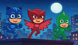 Pijamaskeliler Masalı